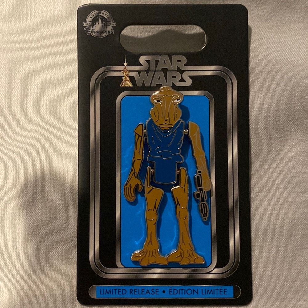 Star Wars Momaw Nadon Action Figure Disney Trading Pin